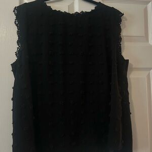Elegant Black Sleeveless Top